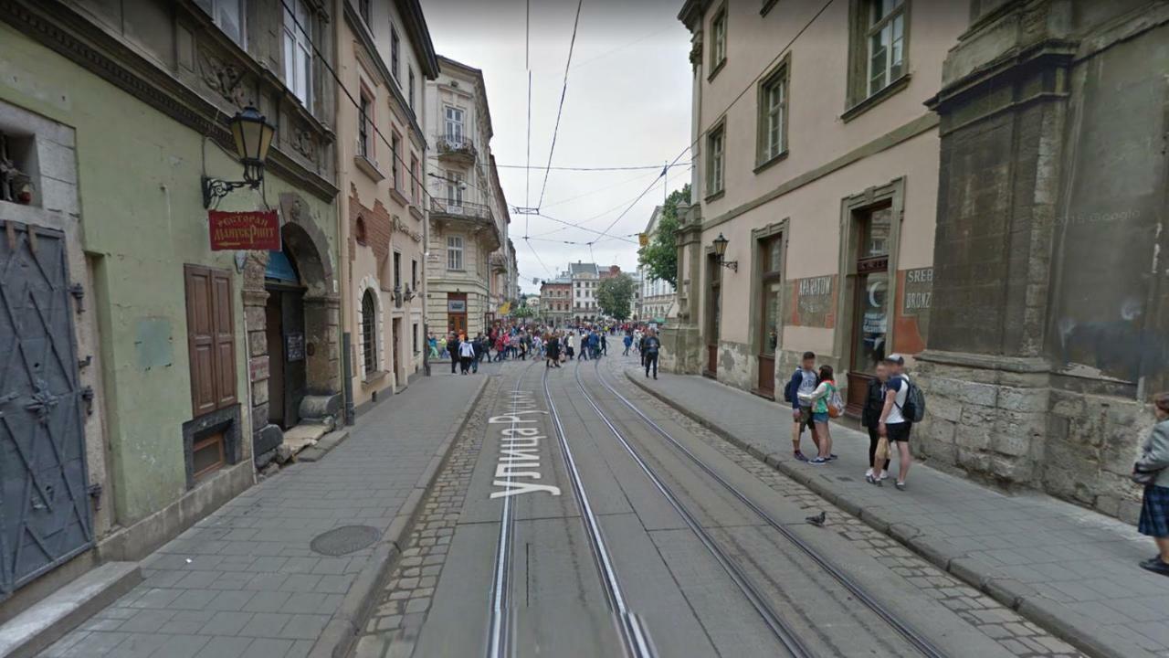 Уютная Квартира На Площади Рынок Lviv Dış mekan fotoğraf